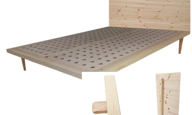 Backåkra sängavel i furu från Österlen inredning