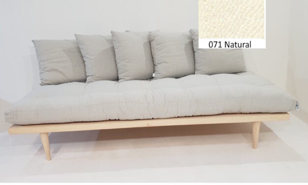 Styletto dagbädd med naturvit madrass outlett
